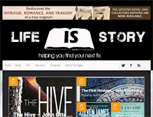 Tablet Screenshot of lifeisstory.com